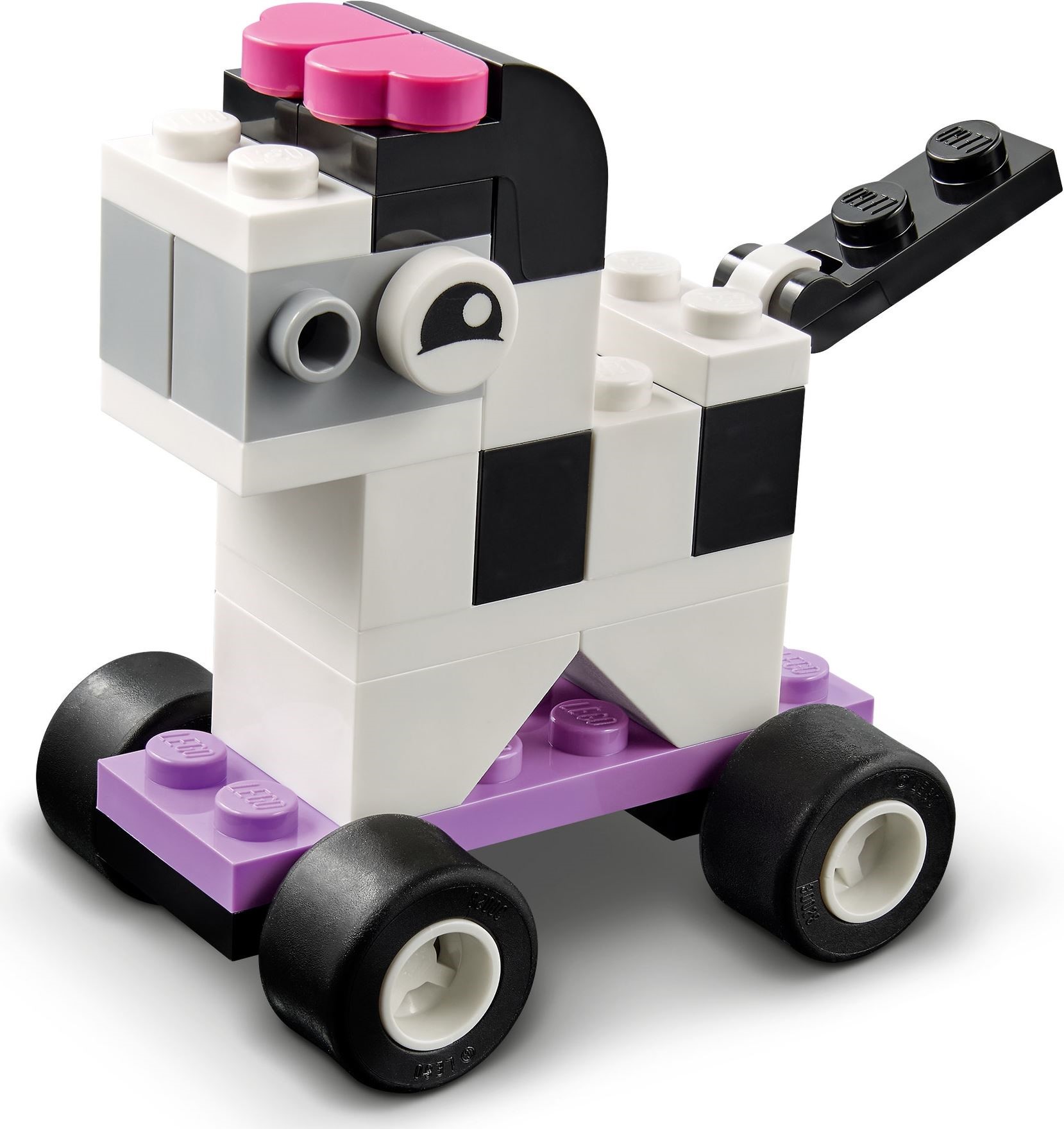 Zdjęcie galerii dla zestawu klocki Lego Classic 11014 klocki na kołach koła auta