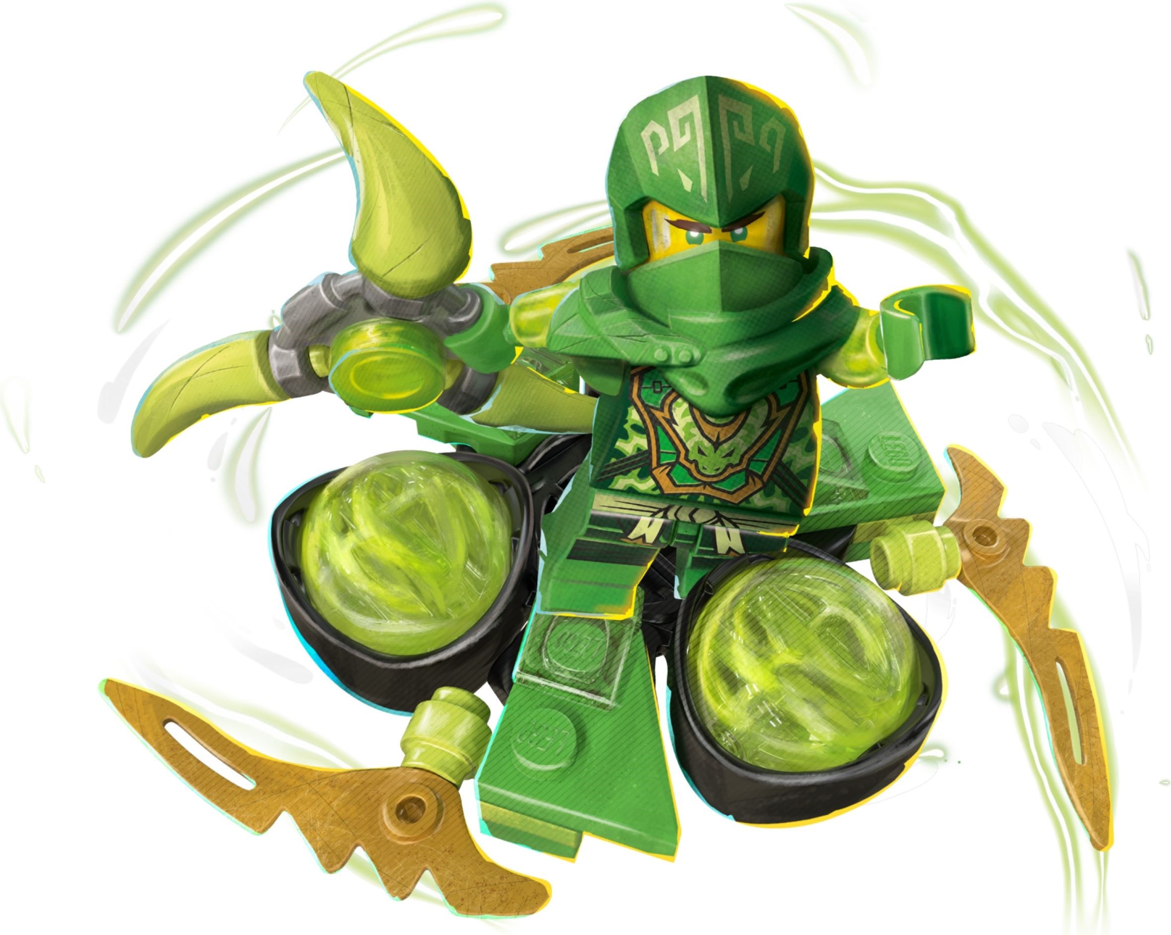 Zdjęcie galerii dla zestawu LEGO Ninjago Atak Smoka Lloyda Spinjitzu 71779