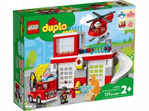 LEGO Duplo Remiza strażacka i helikopter 10970 straż pożarna strażak
