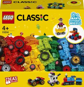 klocki Lego Classic 11014 klocki na kołach koła auta