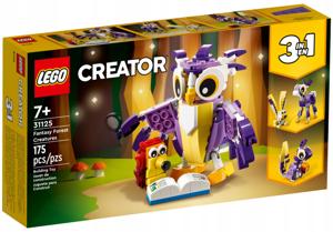 Klocki LEGO Creator 3 w 1 Fantastyczne leśne stworzenia 31125 OPIS
