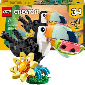LEGO CREATOR 3W1 DZIKIE ZWIERZĘTA TROPIKALNY TUKAN ZESTAW DO ZABAWY PREZENT