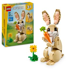 Klocki Zestaw LEGO CREATOR 31162 Uroczy króliczek, lama, foka 3w1