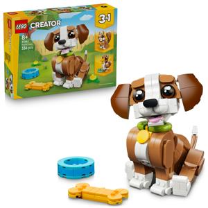 LEGO Creator 3 w 1 31382 Urocze zwierzątka: psotny szczeniaczek wiewiórka