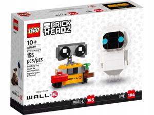 klocki LEGO Brickheads 40619 EWA i WALL-E z filmu