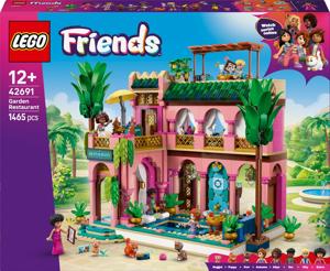 klocki LEGO Friends Restauracja z ogrodem 42691 kawiarnia domek