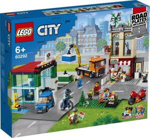 LEGO City 60292 Centrum miasta miasto myjnia stacja benzynowa octan