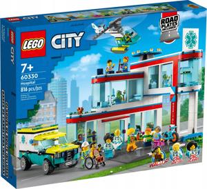 Klocki LEGO City Zestaw Szpital 60330 lekarz doktor helikopter