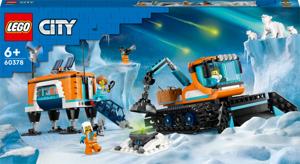 LEGO City Zestaw Ciężarówka i laboratorium badawcze 60378 miś polarny