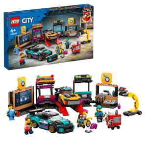 klocki LEGO City 60389 Warsztat tuningowania samochodów mechanik serwis