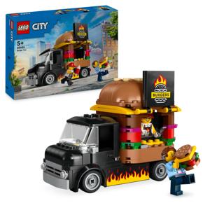 ZESTAW KLOCKÓW LEGO CITY 60404 CIĘŻARÓWKA Z HAMBURGERAMI PREZENT TOP HIT