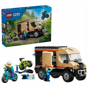 LEGO City 60512 Furgonetka z rowerami górskimi rower górski mtb las rowery