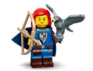 Lego figurka 71037 S24 Sokolniczka col416 N Rycerz Falcon Castle Zamek
