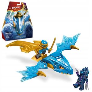 Klocki Zestaw LEGO NINJAGO 71802 Atak powstającego smoka Nyi ninja go
