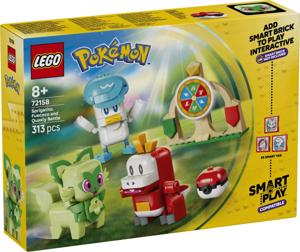 Klocki LEGO 72158 Pokemon SMART Play: Sprigatito, Fuecoco i Quaxly - bitwa