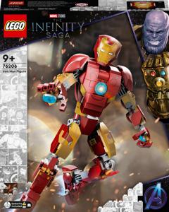 LEGO SUPER HEROES 76206 Figurka Iron Man Zestaw Marvel Avengers Robot Mech