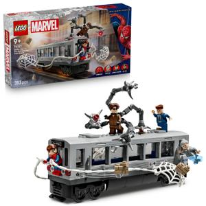LEGO Super 76321 Spider-Man kontra Doc Ock Scena w metrze metro pociag