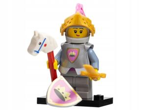 Minifigurka LEGO Seria 23 Rycerz col408 Rycerka z żółtego zamku Castle